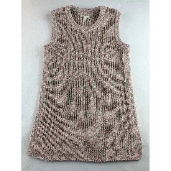 Ella Moss Knit Sleeveless Sweater Dress Multi Color Size Medium - Picture 1 of 9
